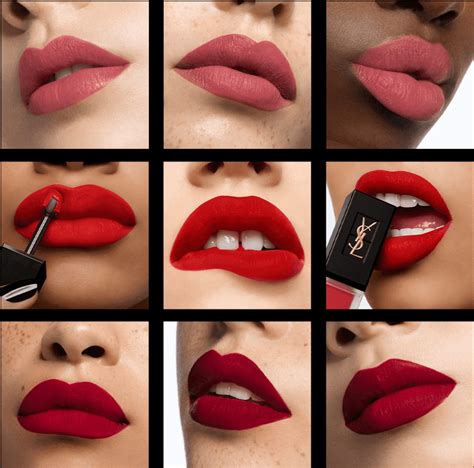 ysl tatouage couture velvet cream swatches
